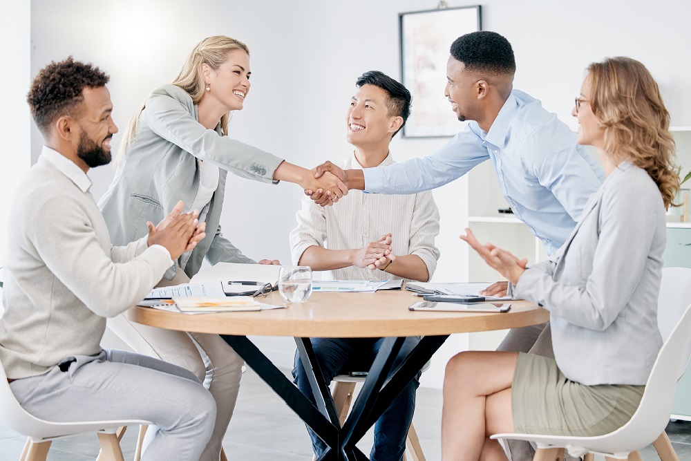 Treffen in abwechslungsreichem Rahmen per Handschlag